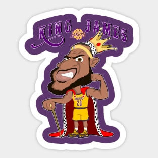 THE KING Sticker